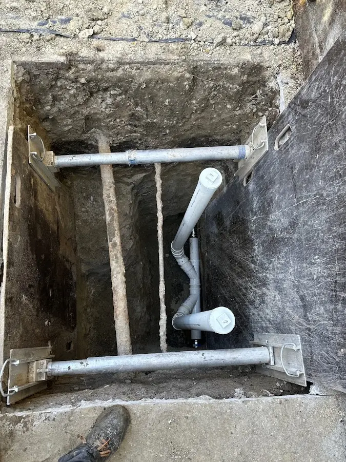 Experienced plumber completing Gas Line Repair work in Adams